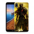 Дизайнерский силиконовый чехол для Xiaomi RedMi 7A Dark souls