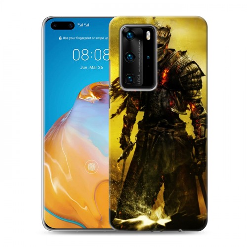 Дизайнерский пластиковый чехол для Huawei P40 Pro Dark souls