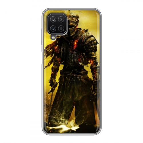 Дизайнерский силиконовый чехол для Samsung Galaxy A12 Dark souls