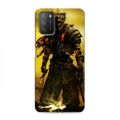 Дизайнерский пластиковый чехол для Xiaomi Poco M3 Dark souls