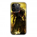 Дизайнерский силиконовый чехол для Iphone 14 Pro Dark souls