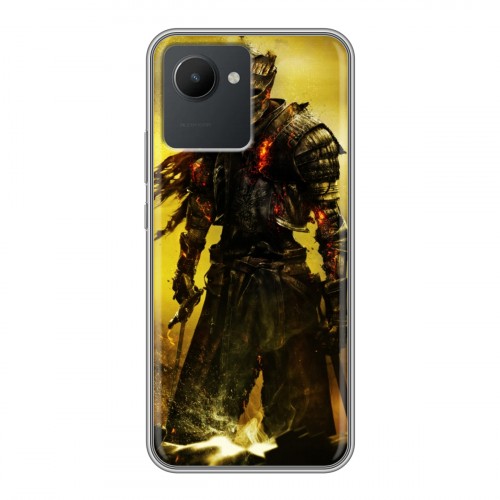 Дизайнерский силиконовый чехол для Realme C30 Dark souls