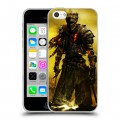 Дизайнерский пластиковый чехол для Iphone 5c Dark souls