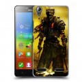 Дизайнерский пластиковый чехол для Lenovo A6000 Dark souls