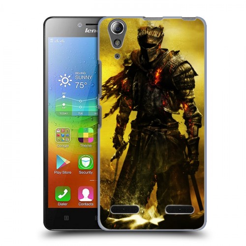 Дизайнерский пластиковый чехол для Lenovo A6000 Dark souls