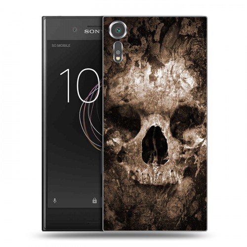 Дизайнерский пластиковый чехол для Sony Xperia XZs Dark souls