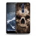 Дизайнерский пластиковый чехол для Nokia 5.1 Dark souls