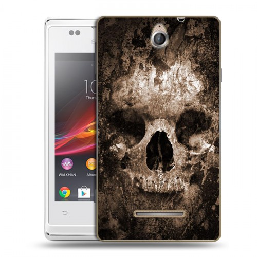 Дизайнерский пластиковый чехол для Sony Xperia E Dark souls