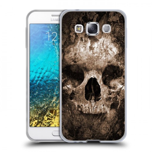 Дизайнерский пластиковый чехол для Samsung Galaxy E5 Dark souls