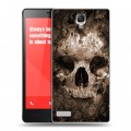 Дизайнерский силиконовый чехол для Xiaomi RedMi Note Dark souls