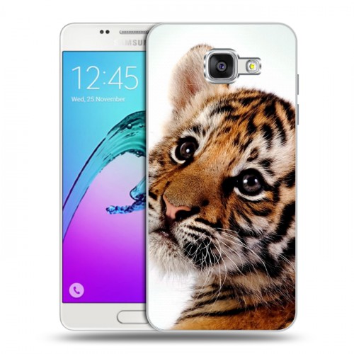 Дизайнерский силиконовый чехол для Samsung Galaxy A5 (2016) Тигры