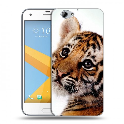 Дизайнерский силиконовый чехол для HTC One A9S Тигры