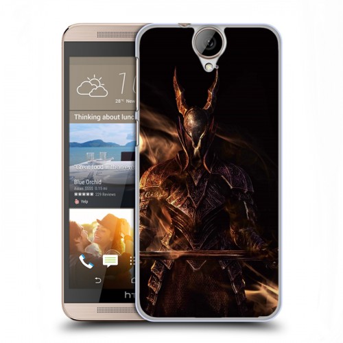 Дизайнерский пластиковый чехол для HTC One E9+ Dark souls