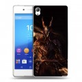 Дизайнерский пластиковый чехол для Sony Xperia Z3+ Dark souls