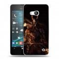 Дизайнерский пластиковый чехол для Microsoft Lumia 550 Dark souls