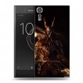 Дизайнерский пластиковый чехол для Sony Xperia XZs Dark souls