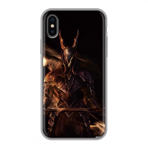 Дизайнерский силиконовый чехол для Iphone x10 Dark souls