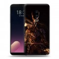 Дизайнерский пластиковый чехол для Meizu 15 Plus Dark souls