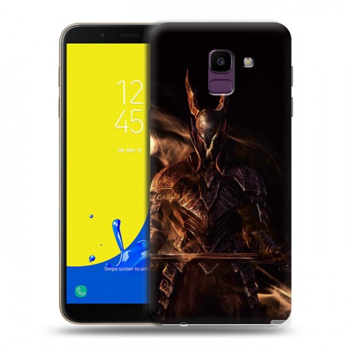 Дизайнерский пластиковый чехол для Samsung Galaxy J6 Dark souls