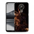 Дизайнерский силиконовый чехол для Nokia 3.4 Dark souls