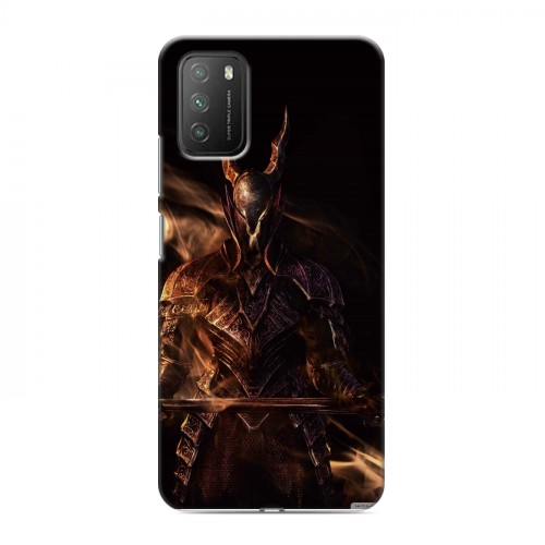 Дизайнерский пластиковый чехол для Xiaomi Poco M3 Dark souls