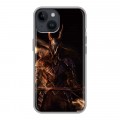 Дизайнерский пластиковый чехол для Iphone 14 Dark souls