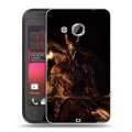 Дизайнерский пластиковый чехол для HTC Desire 200 Dark souls