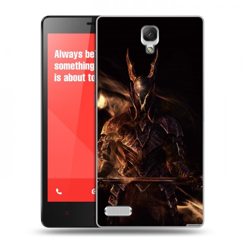 Дизайнерский пластиковый чехол для Xiaomi RedMi Note Dark souls