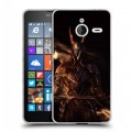 Дизайнерский пластиковый чехол для Microsoft Lumia 640 XL Dark souls