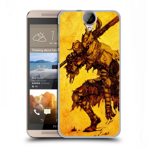 Дизайнерский пластиковый чехол для HTC One E9+ Dark souls