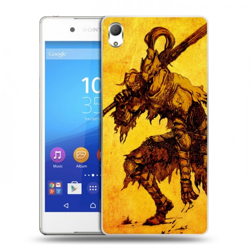 Дизайнерский пластиковый чехол для Sony Xperia Z3+ Dark souls