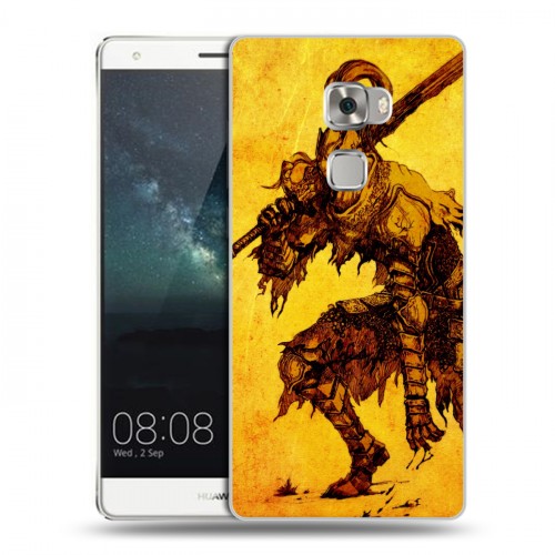 Дизайнерский пластиковый чехол для Huawei Mate S Dark souls