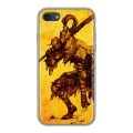 Дизайнерский силиконовый чехол для Iphone 7 Dark souls