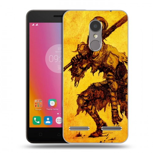 Дизайнерский силиконовый чехол для Lenovo K6 Dark souls