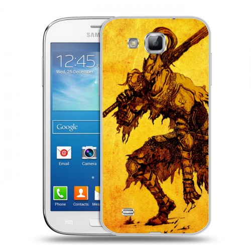 Дизайнерский пластиковый чехол для Samsung Galaxy Premier Dark souls