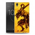 Дизайнерский пластиковый чехол для Sony Xperia L1 Dark souls