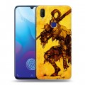 Дизайнерский пластиковый чехол для Vivo V11i Dark souls