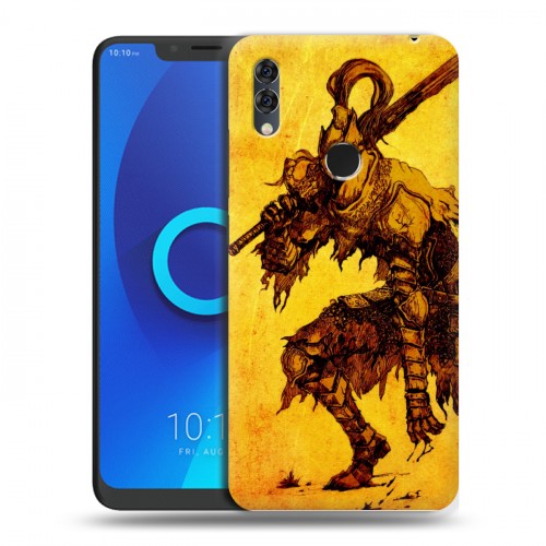 Дизайнерский силиконовый чехол для Alcatel 5V Dark souls