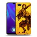 Дизайнерский силиконовый с усиленными углами чехол для OPPO A1k Dark souls