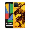 Дизайнерский пластиковый чехол для Google Pixel 4 Dark souls