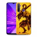 Дизайнерский силиконовый чехол для Realme 5 Dark souls