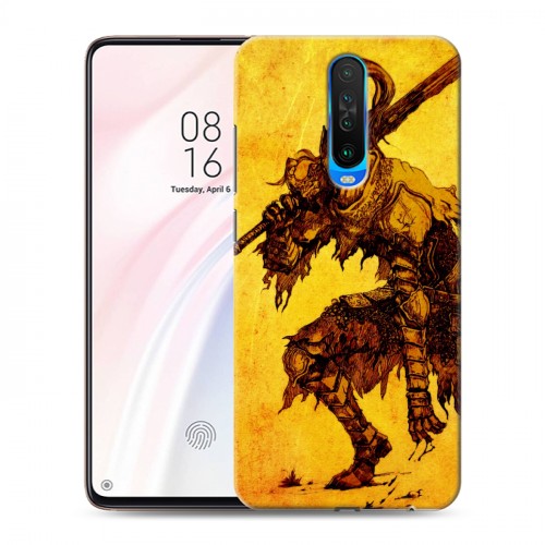 Дизайнерский пластиковый чехол для Xiaomi RedMi K30 Dark souls