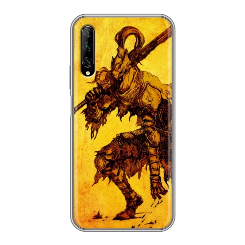 Дизайнерский силиконовый чехол для Huawei Y9s Dark souls