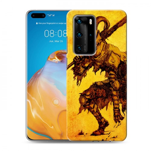 Дизайнерский пластиковый чехол для Huawei P40 Pro Dark souls