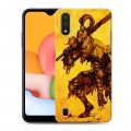 Дизайнерский силиконовый чехол для Samsung Galaxy M01 Dark souls