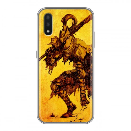 Дизайнерский силиконовый чехол для Samsung Galaxy M01 Dark souls