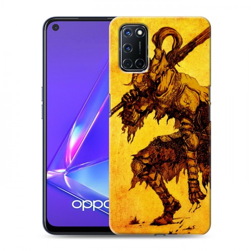 Дизайнерский пластиковый чехол для OPPO A52 Dark souls