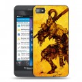 Дизайнерский пластиковый чехол для BlackBerry Z10 Dark souls