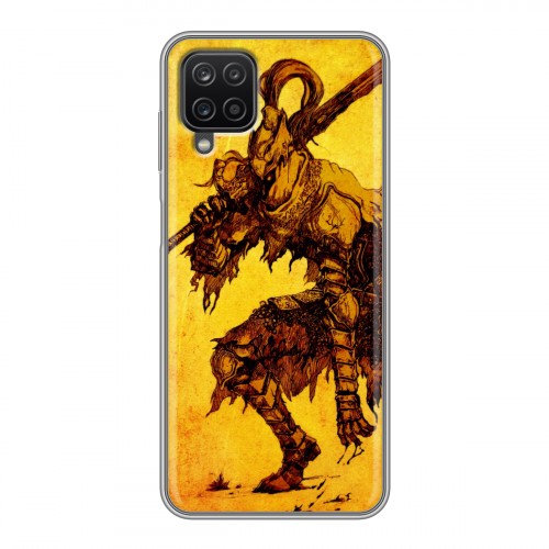 Дизайнерский силиконовый чехол для Samsung Galaxy A12 Dark souls