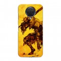 Дизайнерский пластиковый чехол для Nokia G20 Dark souls